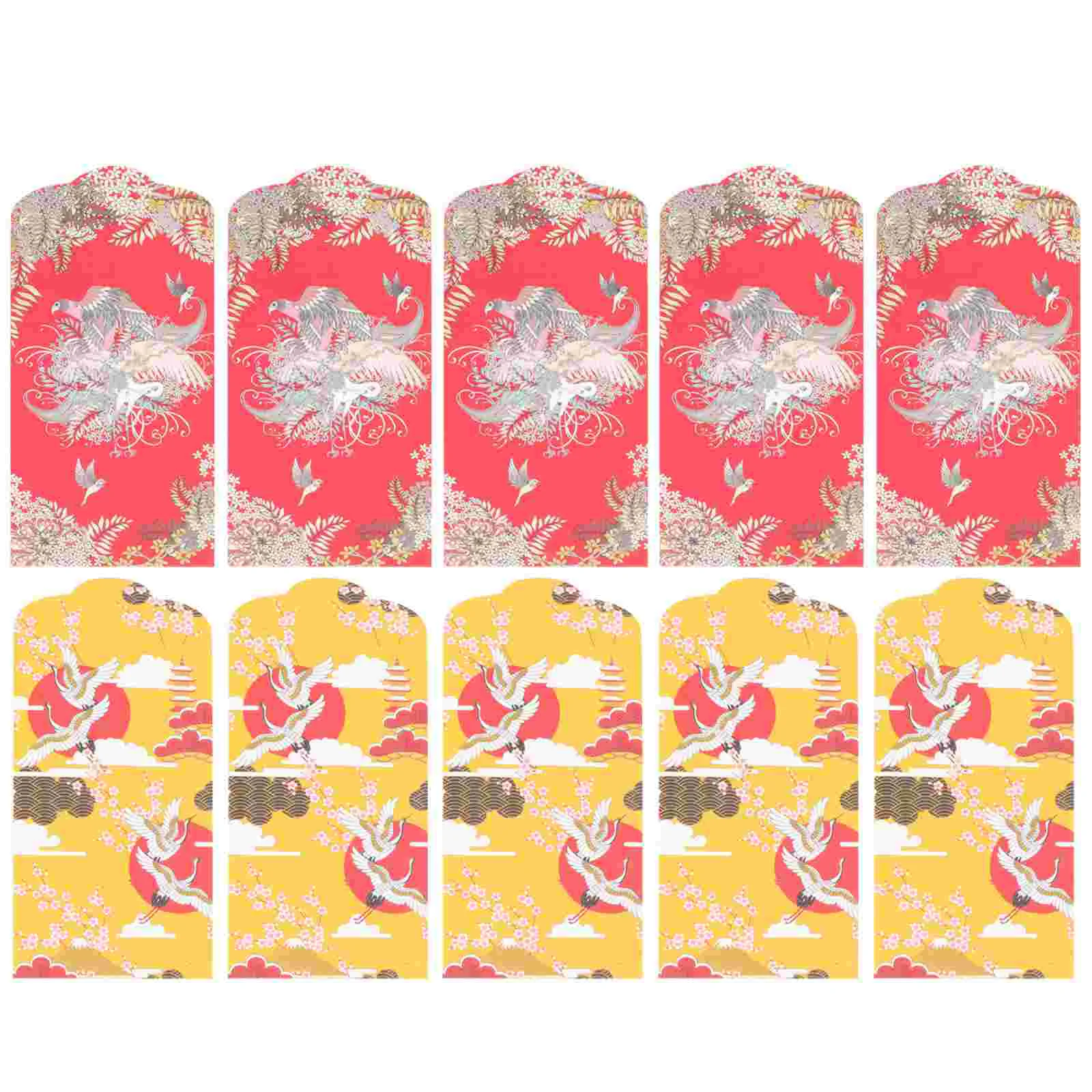 

12Pcs Japanese Style Chinese Hongbao Lucky Money Packet for Wedding