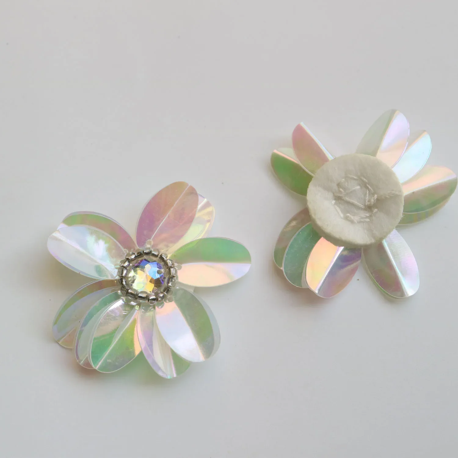 10 шт./партия нашивки с бусинами и стразами для одежды