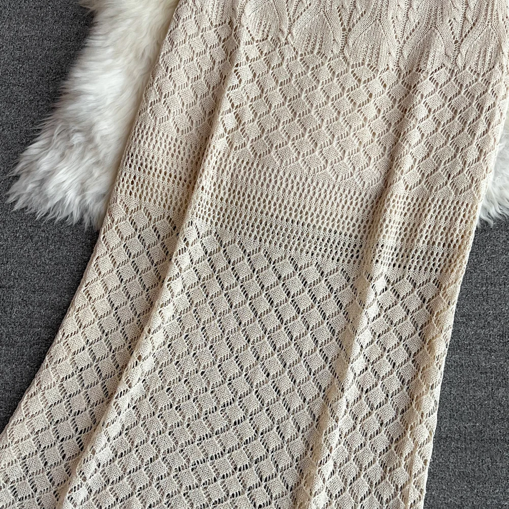 Универсальные женские летние комплекты Commyre Свободный пуловер с круглым вырезом