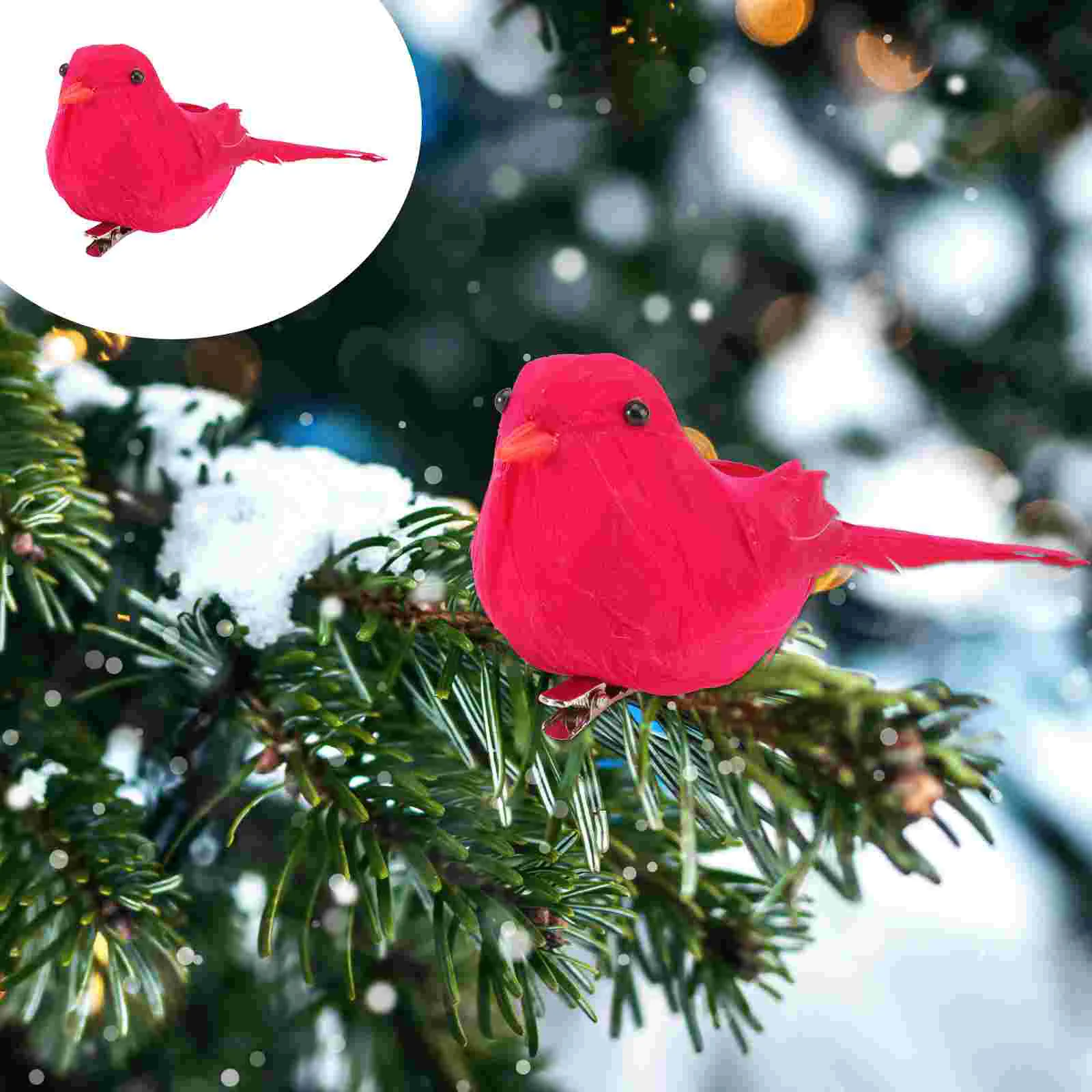 

10Pcs Lifelike Bird Model Artificial Bird Gardening Simulation Birds for Garden