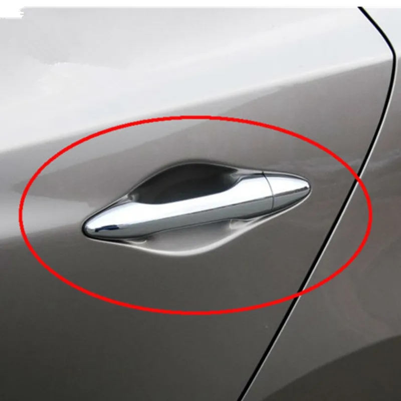 

Car Styling Door Handle Cover Trim Fit For Hyundai IX Ix35 2010 2011 2012 2013 2014 Abs Chrome 8pcs Per Set
