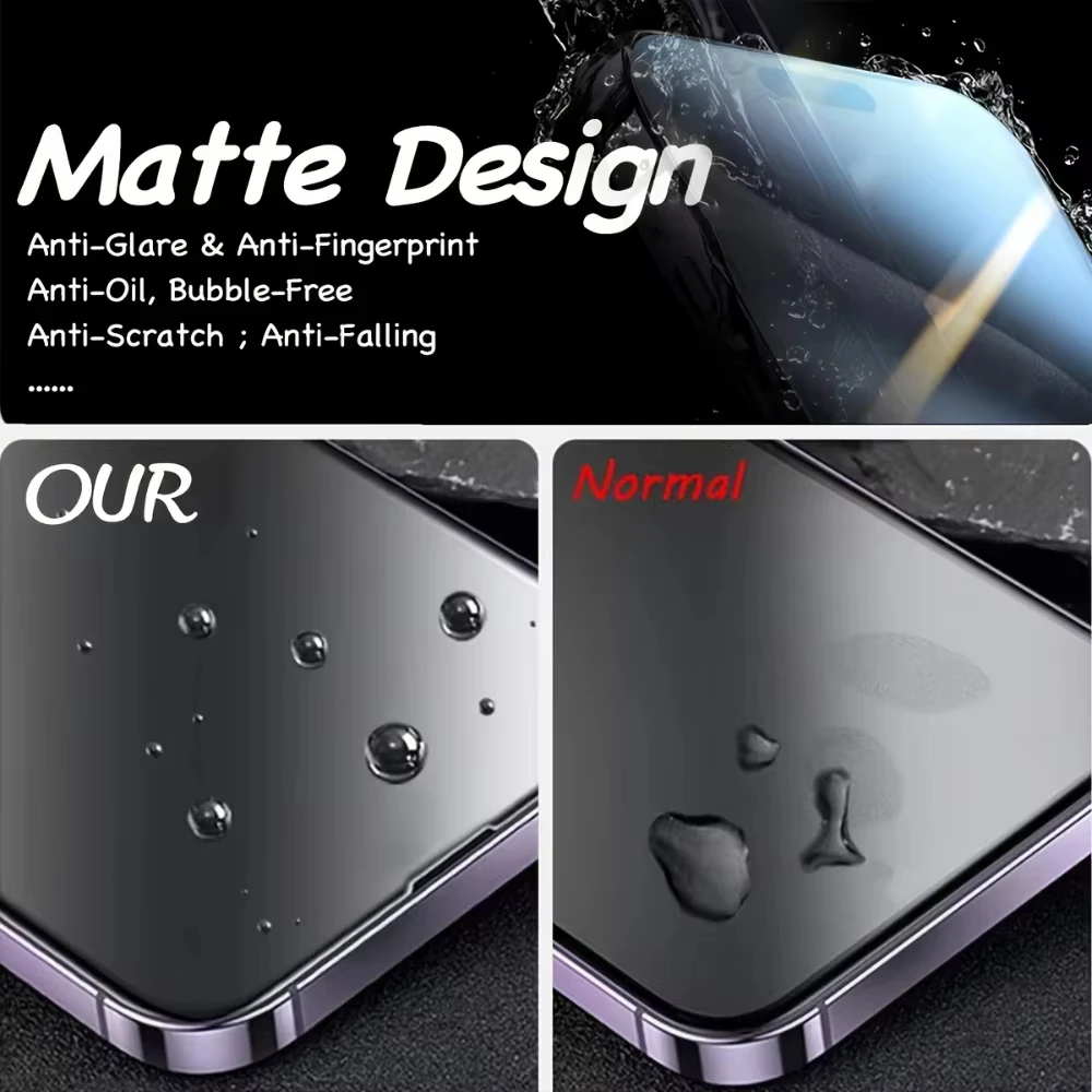 Фото Антишпионская матовая защитная пленка для экрана Xiaomi Poco X7 M7 F7 Pro F6 F5 F3 M6 M3 X6 X5 X3 Pro M5S C65 C71 C75, мягкая керамическая пленка №3