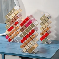 28 grid acrylic lipstick box makeup organizer storage box lipstick nail polish organizer display holder cosmetic organizer box