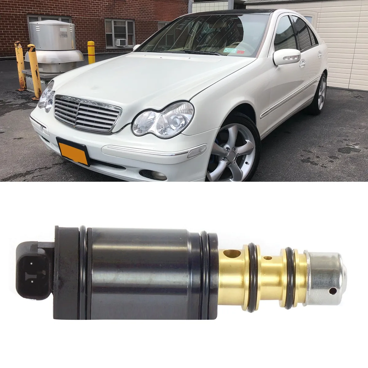 Электронный регулирующий клапан компрессора кондиционера для моделей Mercedes-Benz C240