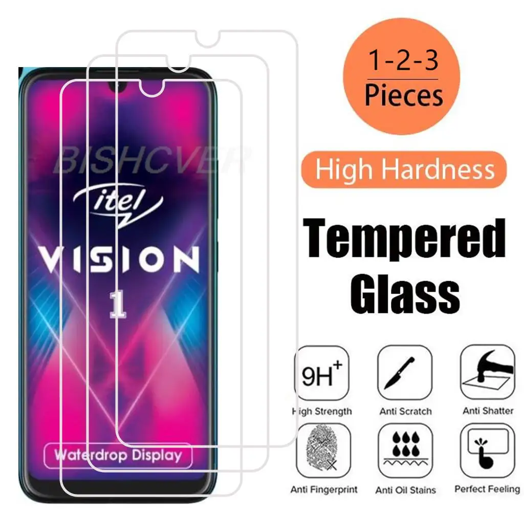 Закаленное стекло для Itel Vision 1 L6005 6,09 дюйма, Защитная пленка для экрана смартфона Itel Vision 1, защитная пленка