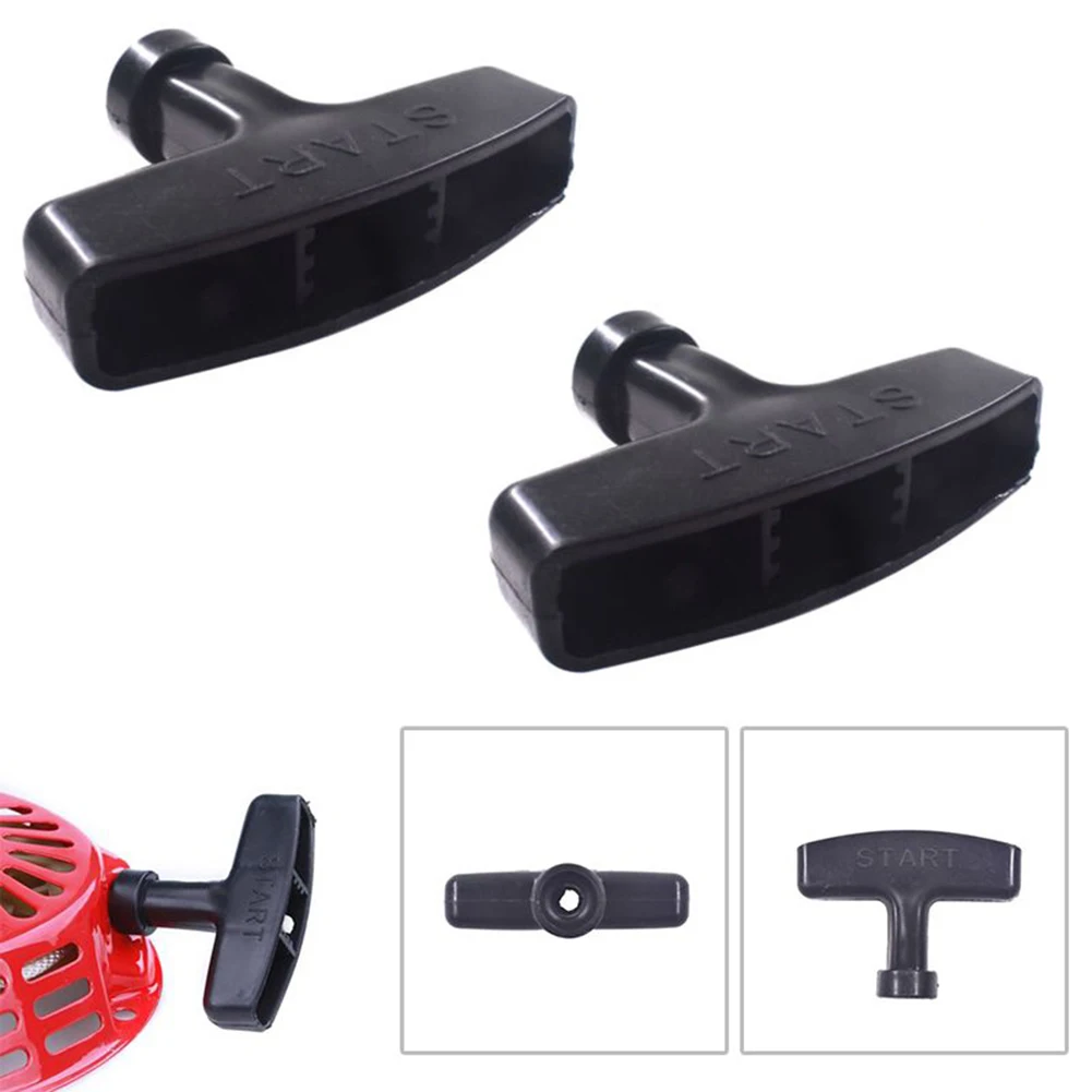 

2pcs Pull Start Recoil Handle Black Plastic For Honda GX160 GX200 GX240 GX270 GX340 GX390 Gasoline Engine Tool Parts