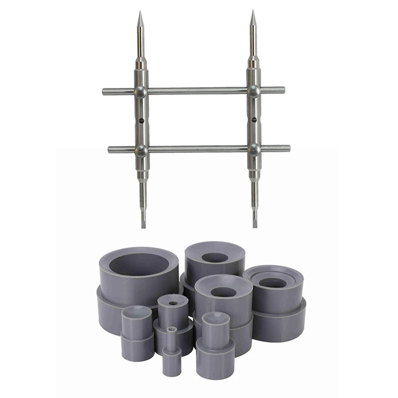 

1Set Lens Spanner Wrench Repair Open Tool Ring Remover & 9Pcs Lens Repair Tool Kit