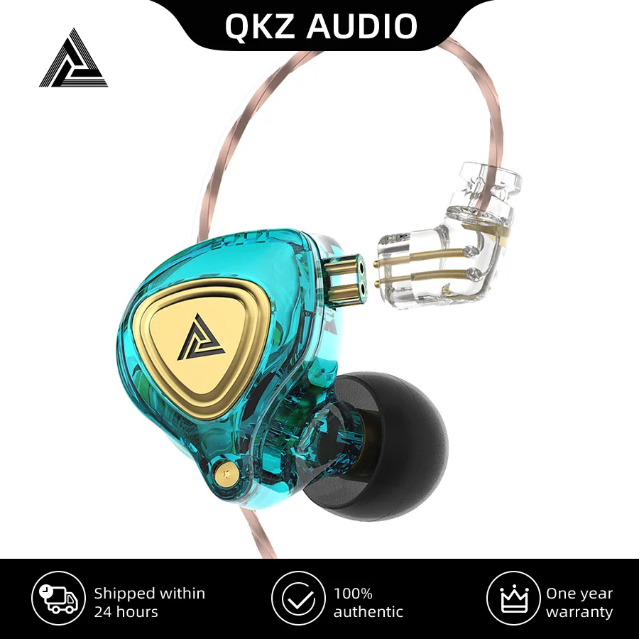 Проводные наушники-вкладыши QKZ ZX3 CRA EDX Pro с микрофоном | Электроника
