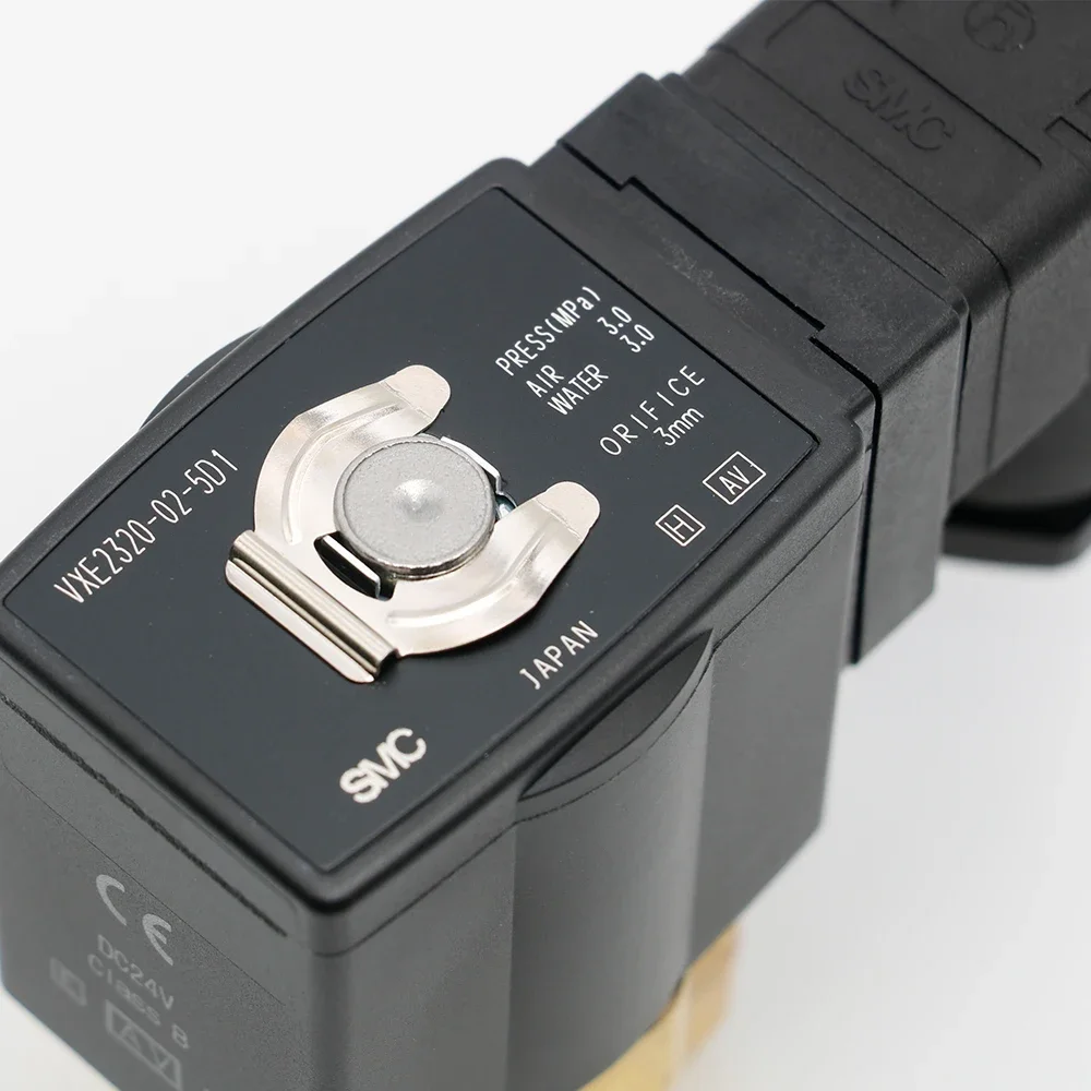 2-портовый электромагнитный клапан с прямым управлением SMC VXE2330-02-5D1 Air Steam 3 0 МПа