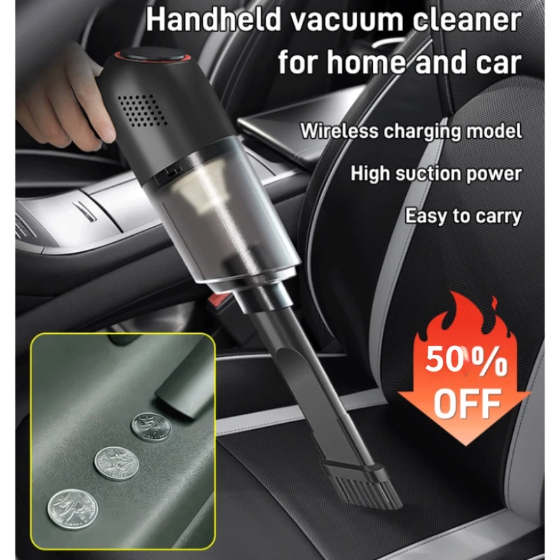

Portable Rechargeable Vacuum Cleaner Multi-functional Wireless Mite Remover Strong Suction Mite Remover for car Bed