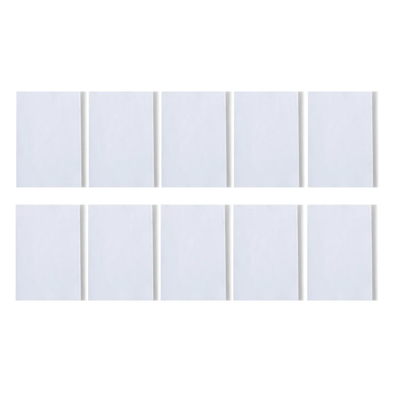 

10 Pair/set Double Sided Hook Loop Strips With Adhesive Interlocking Tape Sewing Fasteners Industrial Strength Sticky