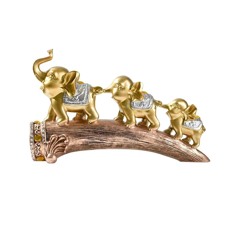 

Modern Light Luxury Decoration Crafts Home Creative Small Decorations Living Room Wine Cabinet TV Cabinet Elephant Decoration