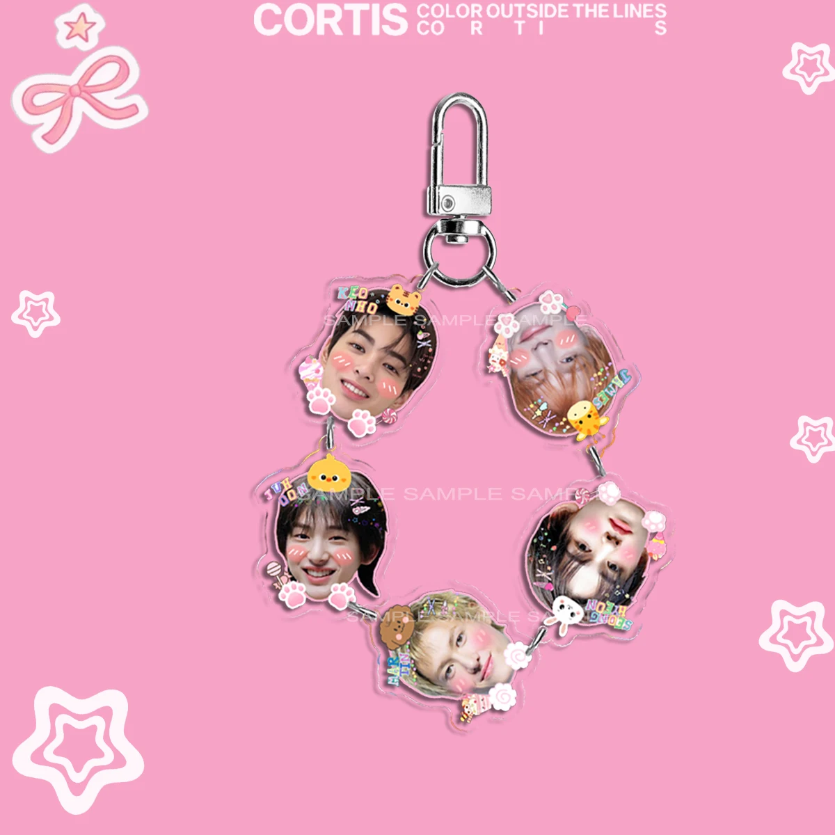 

Kawaii Kpop CORTIS KEONHO брелок из акрила