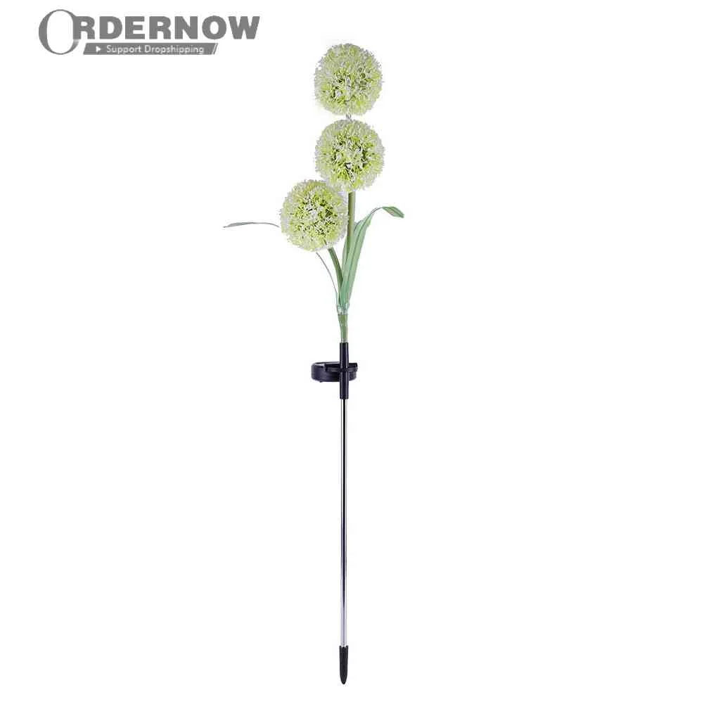 

3 Heads Garden Solar Powered Light 36LED Dandelion Flower Solar Stake Lights Outdoor IP65 Waterproof for Pathway Patio