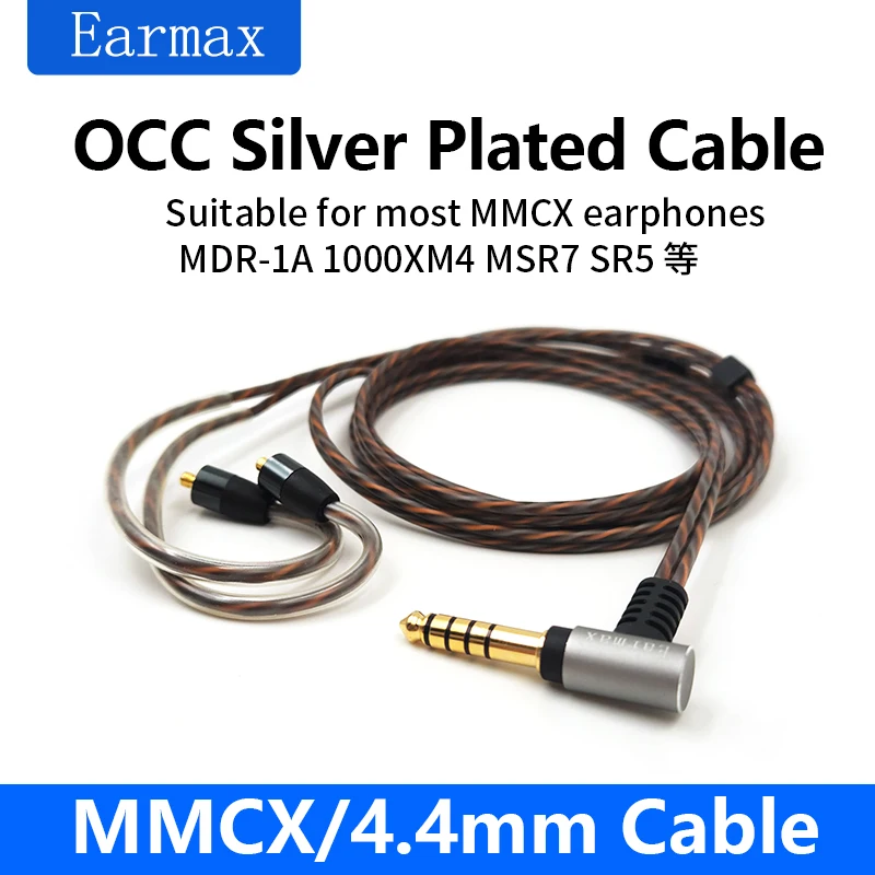 Для Sony SE215 SE425 XBA-H3 N1AP N3AP Z1R Z5 M7 UE900 900S FX850 MMCX Сменные наушники 4,4 мм балансировочный кабель (art.: 3920cbada6db8) - 3920cbada6db8