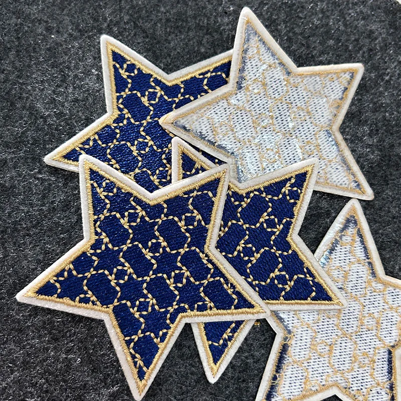 

6 шт./набор, декоративные патчи на клейкой основе, Размер 7 см