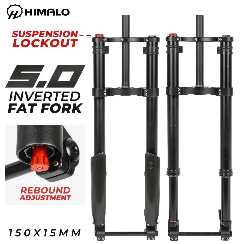 Вилка HIMALO с перевернутой воздушной подвеской для сноуборда