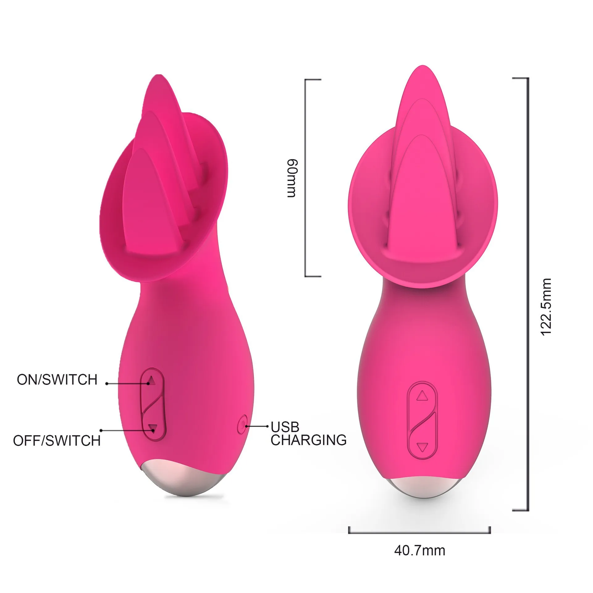 Tongue licking massage stick, female interest, breast flirtation, licking yin type av vibrator, adult female masturbator