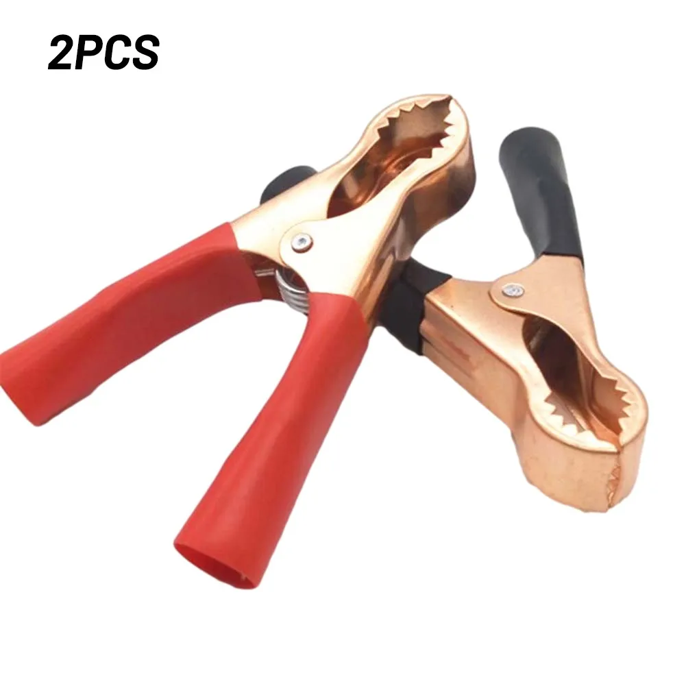 

50A Car Alligator Clips Battery Clamps Crocodile Clip 80mm For Battery Chargers Casual Batteries Alligator Clip 2Pcs / 10Pcs