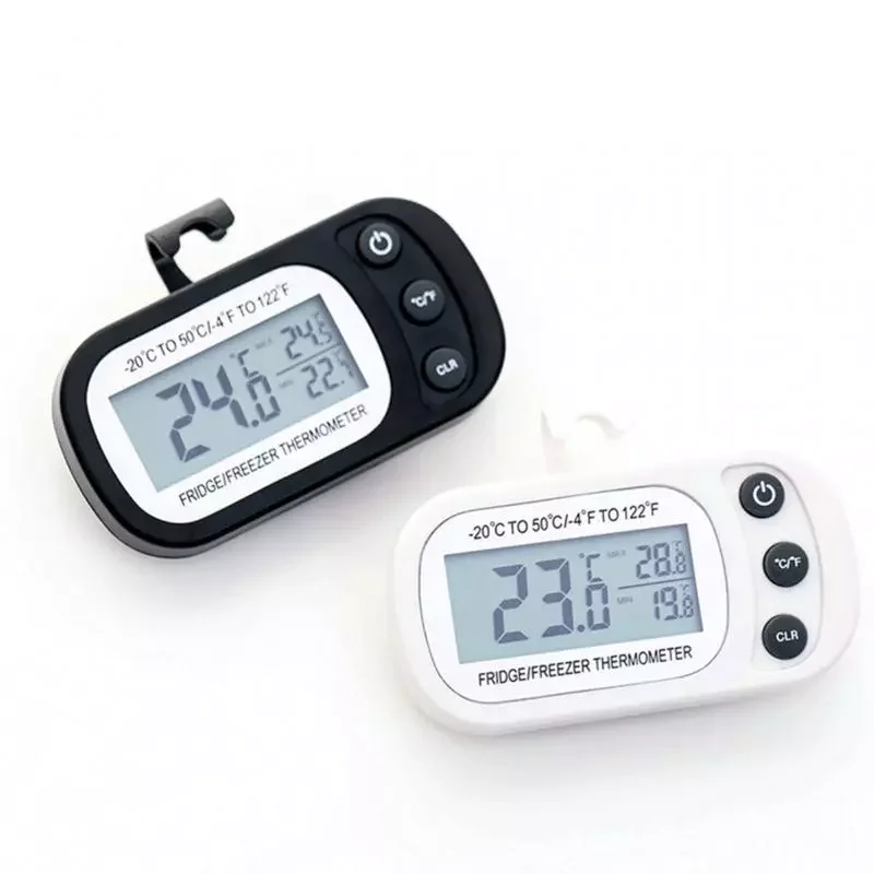 

Digital Screen Precision Refrigerator Thermometer Fridge Freezer With Adjustable Stand Magnet From -20 To 50 ℃ Thermometer