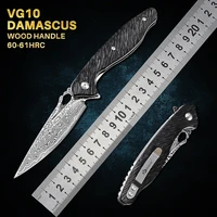 sdokedc knives folding damascus military tactical utility fold pocket knife for men edc survival hunting self defense camping