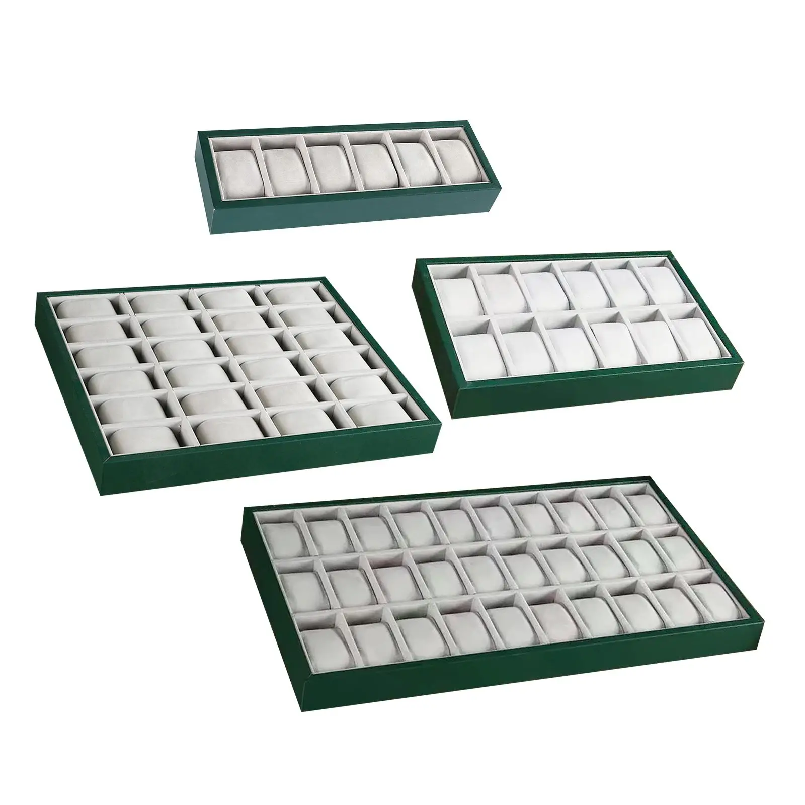 Лоток для часов Поднос браслета мужчин и женщин ящиков