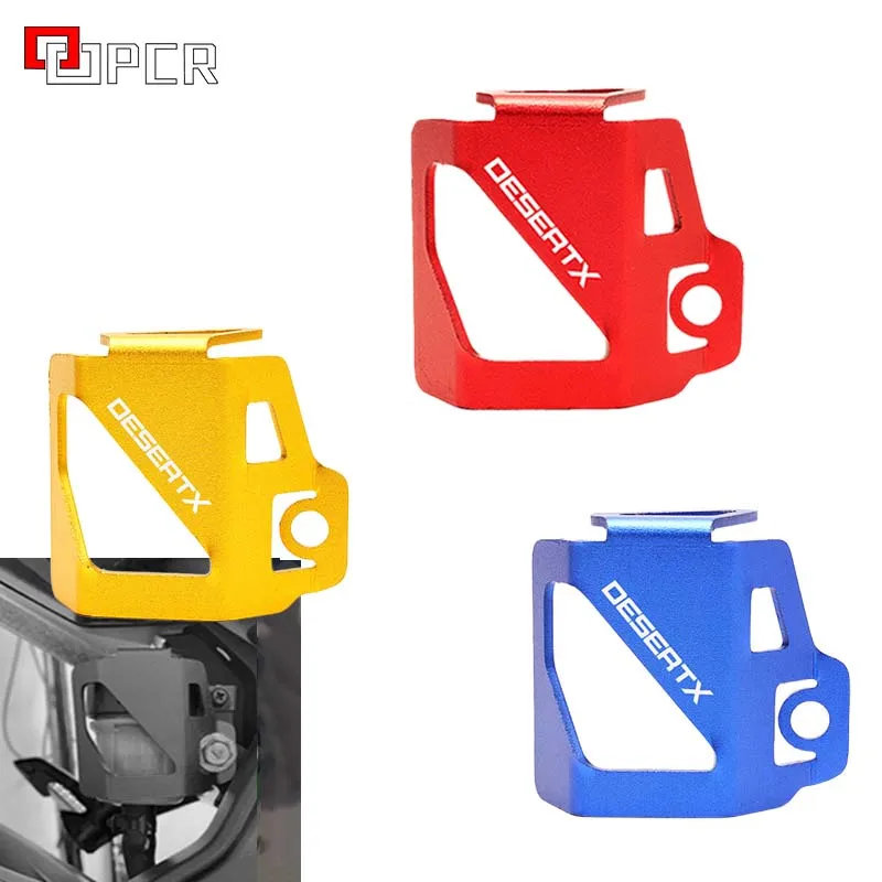 

For Ducati DesertX Desert X DESERTX 2022 2023 Motorcycle Accessories Rear Brake Fluid Reservoir Cap Cover Guard Protector Part
