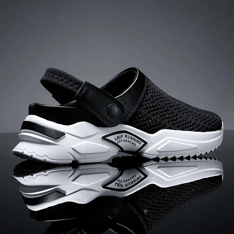 

Wholesale Man Sandals Shock Absorption Flip Flop Men Rhinestone Men's Summer Sneakers Shock Men's Footwear Versatile Tennis Air