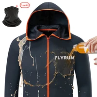 flyrun cycling clothing waterproof breathable thin mtb jacket cycling bmx downhill jersey motorcycle mountain bike jacket men