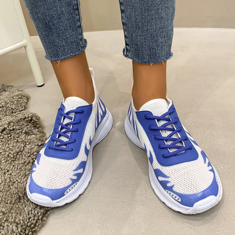 Кеды женские с принтом Вулканизированная подошва модная спортивная теннисная