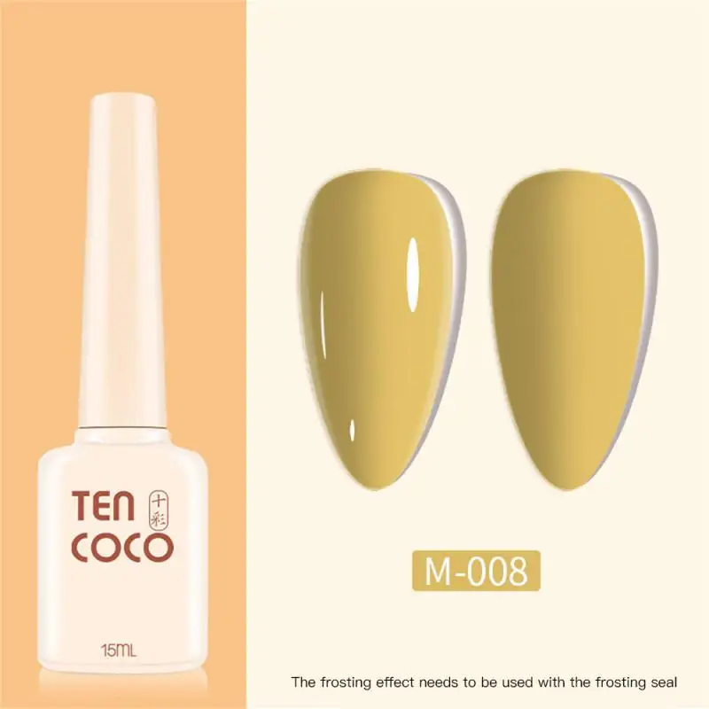 

15ml Gel Nail Polish Nails 60 Colors Semi Permanent Soak Off Gel UV LED Varnishes Base Top Matte Coat DIY Nail Art Gel Polish