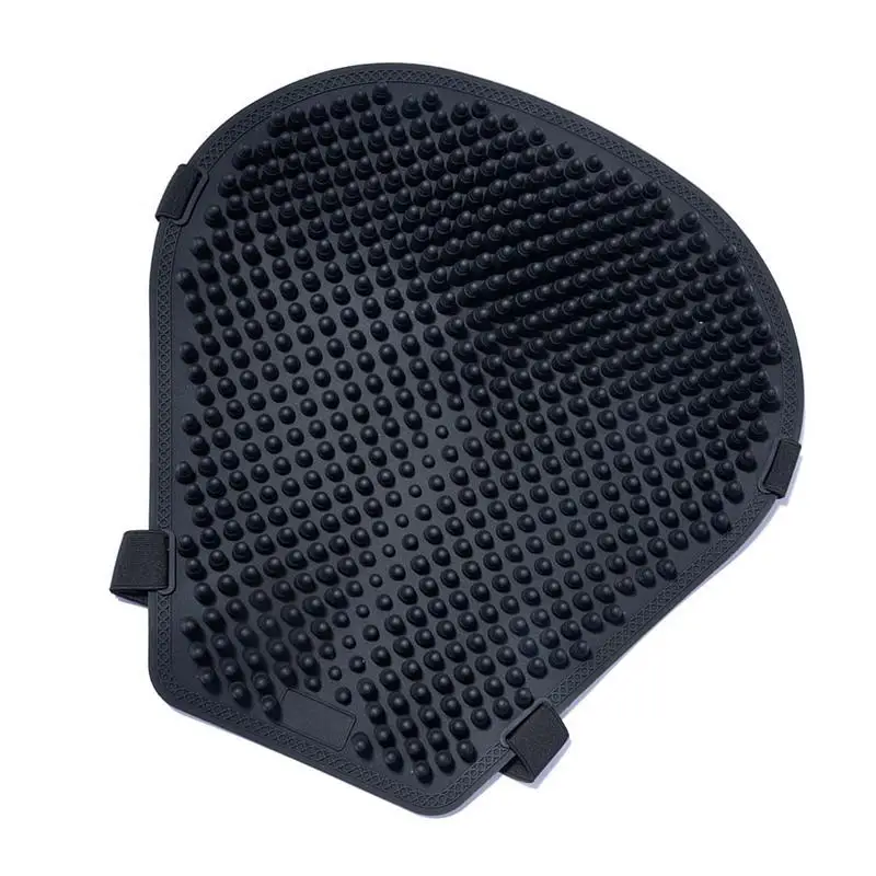 

Motorcycle Seat Cushion Black Motorbike Seat Pad For Sitting Pressure Relief Ride Seat Pad Universal For Motorcycles Anti-slip