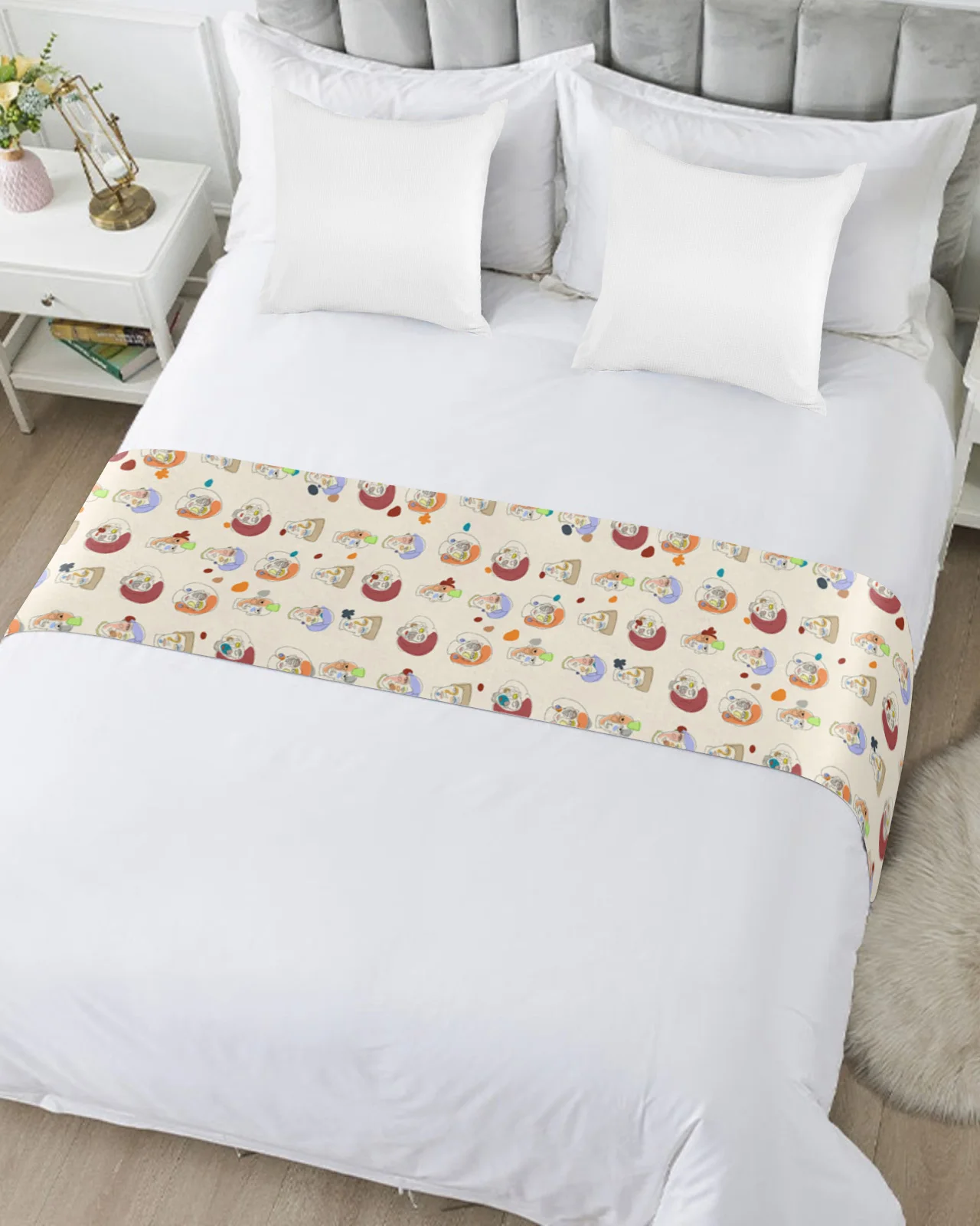 Украшение для кровати с абстрактным изображением мужчин и женщин декоративное