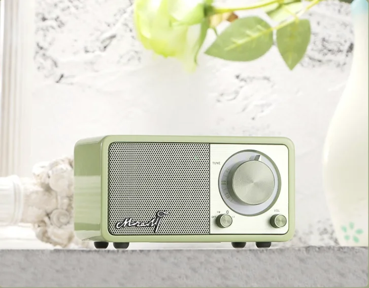 Новинка колонка Мао Кинг Маленький принц OTR FM-радио ретро зеленый Мини Bluetooth