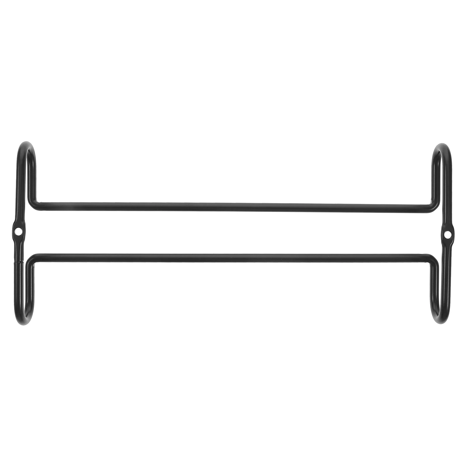 

Rack Holder Wall Mounted Organizer Storage Kitchen Cabinet Shelf Hanging Stemware Drying Mug