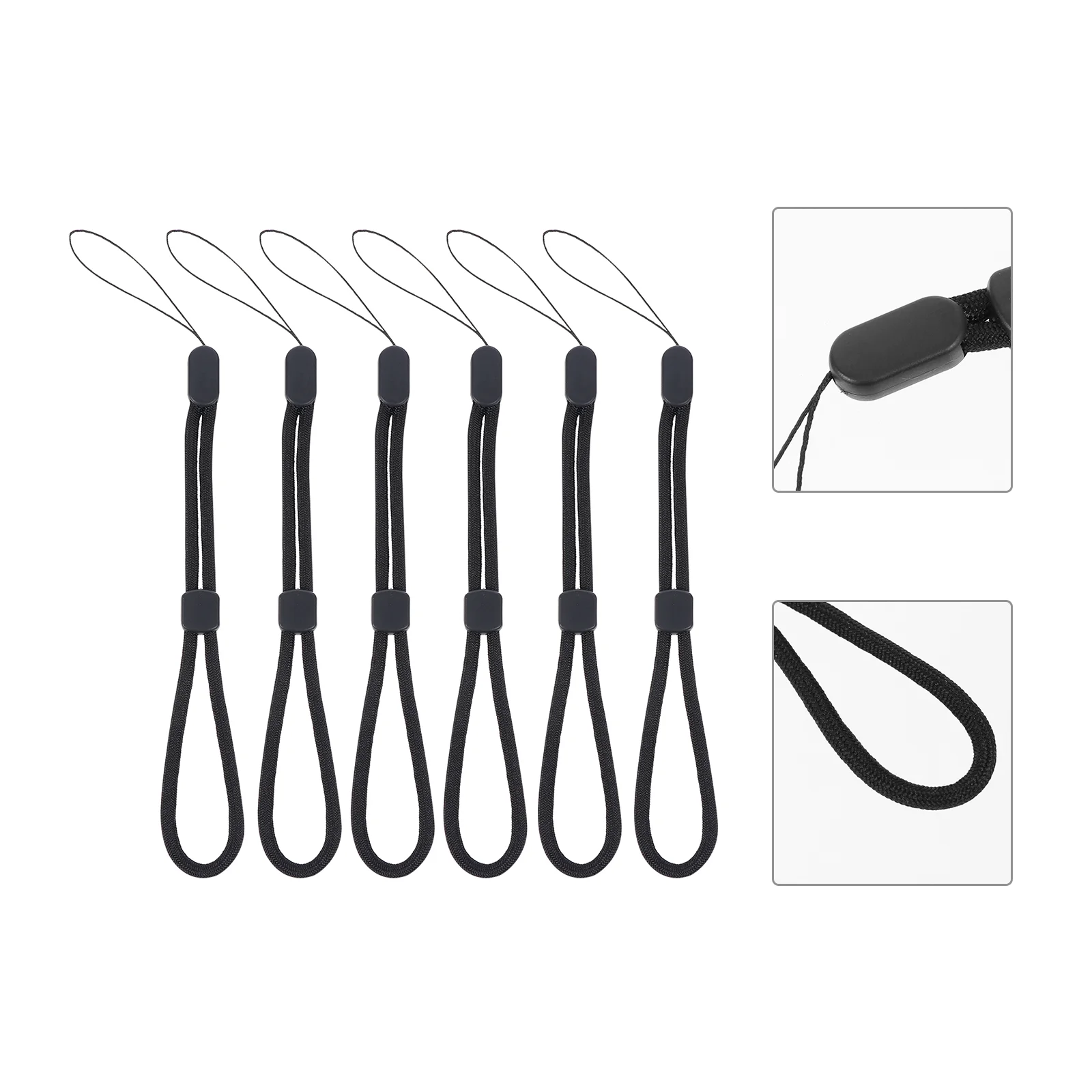 

6pcs Useful Creative Phone Lanyards Hand Wrist Straps Phone Hanging Ropes for Hand