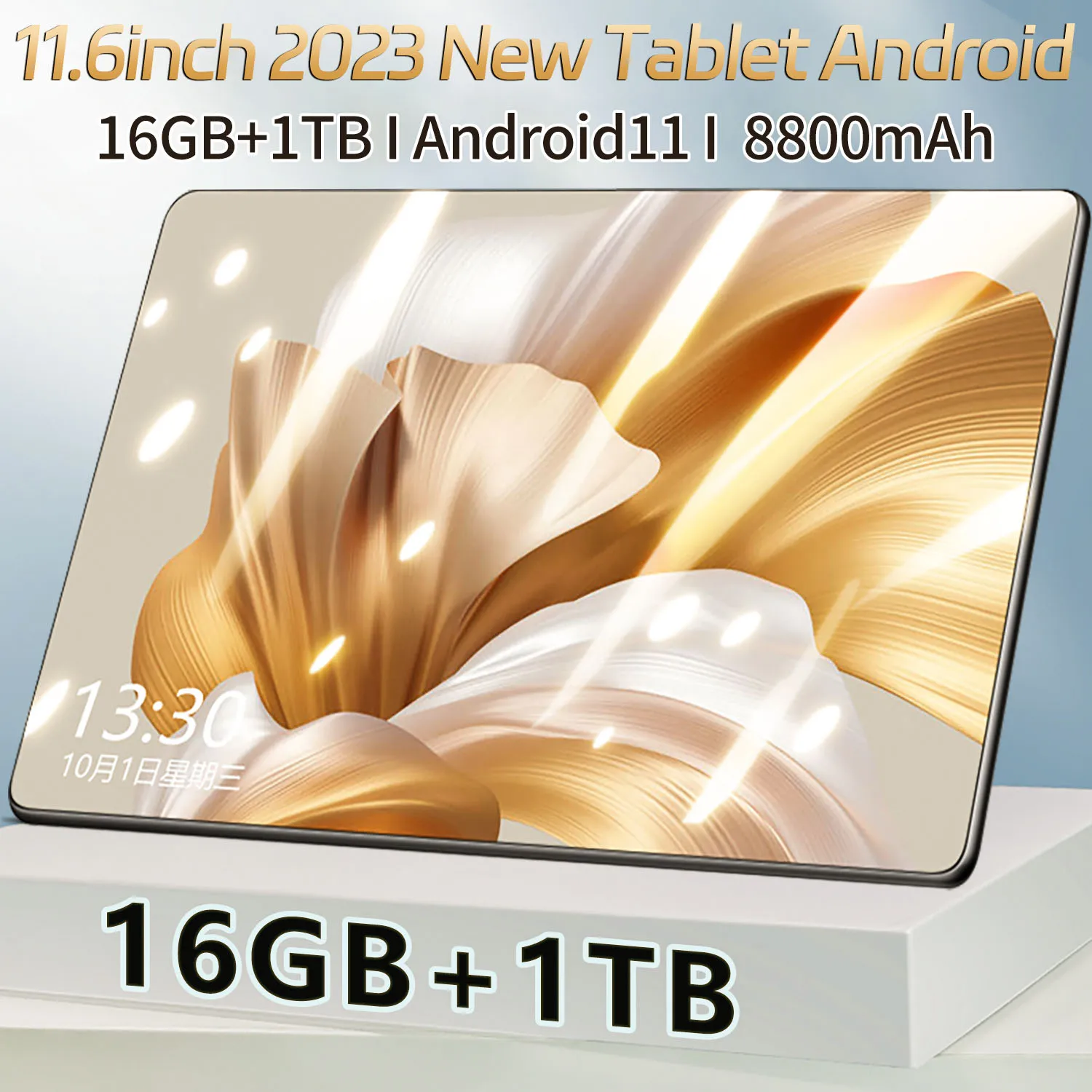 Nuovo 5G 11.6 Pollici Versione Globale Tablet Android 16Gb + 1Tb Android 11.0 8800Mah Dual Sim 10 Core Bluetooth Tablet Pc Network