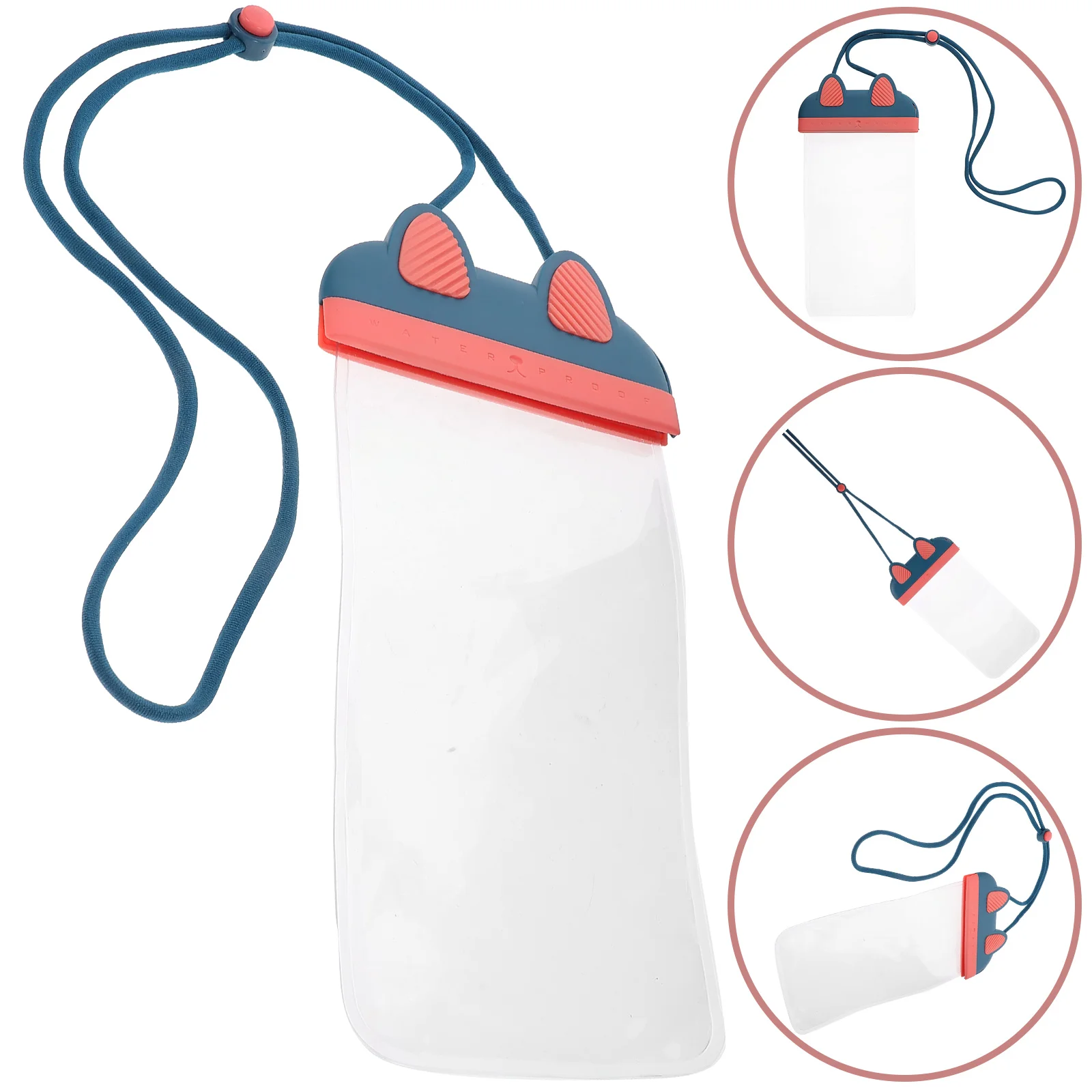 

Waterproof Phone Cases Lanyard Cell Protector Money Holder Swimming Wallet Small Pouch Bag