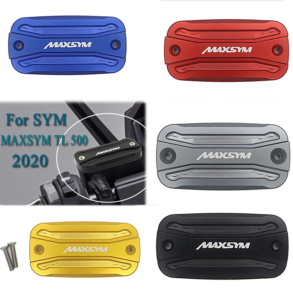 

Алюминиевый передний тормозной резервуар для 2020 SYM MAXSYM TL 500 TL500 CNC, бак для жидкости, масляная крышка, аксессуары для мотоциклов