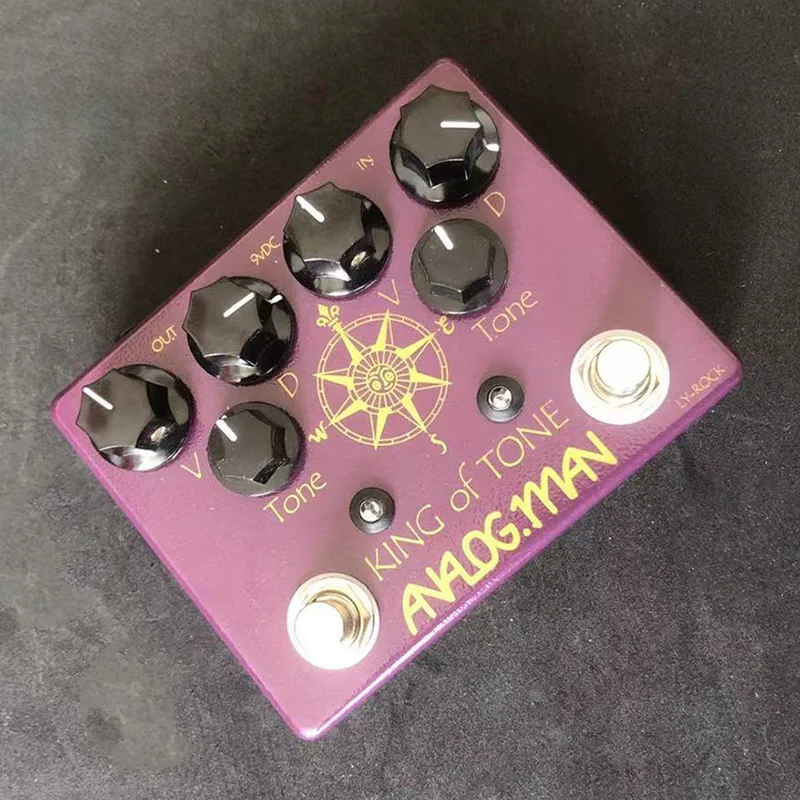 LY-ROCK rock electric guitar super sun face King of TONE highest configuration overload excitation single block effect clone