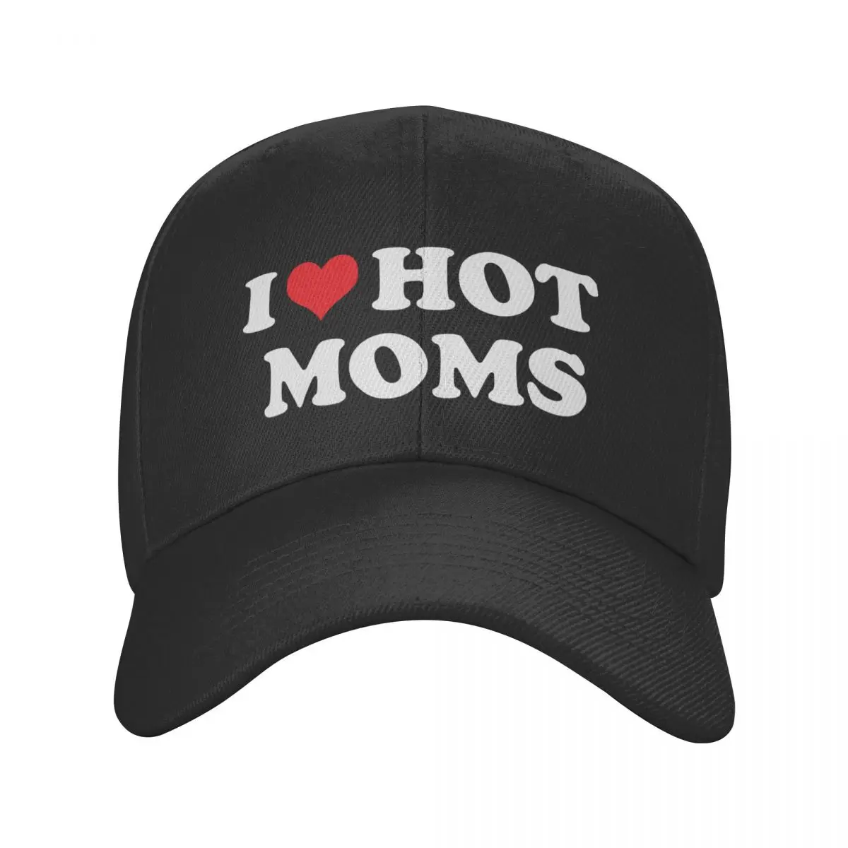 

Classic I Love Hot Moms Baseball Cap Men Women Personalized Adjustable Adult Dad Hat Summer Snapback Hats Trucker Caps