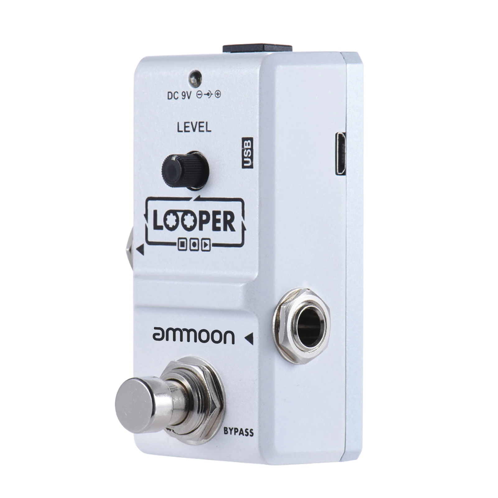 Ammoon AP-09 Nano Loop педаль эффектов для электрогитары Looper True Bypass неограниченная запись