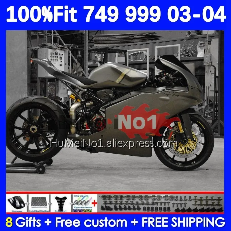 

Корпус инжектора для DUCATI 749S 999 S 749 999 S R кузов 121No.90 749-999 03 04 749R 999R серый серебристый 2003 2004 строительный комплект