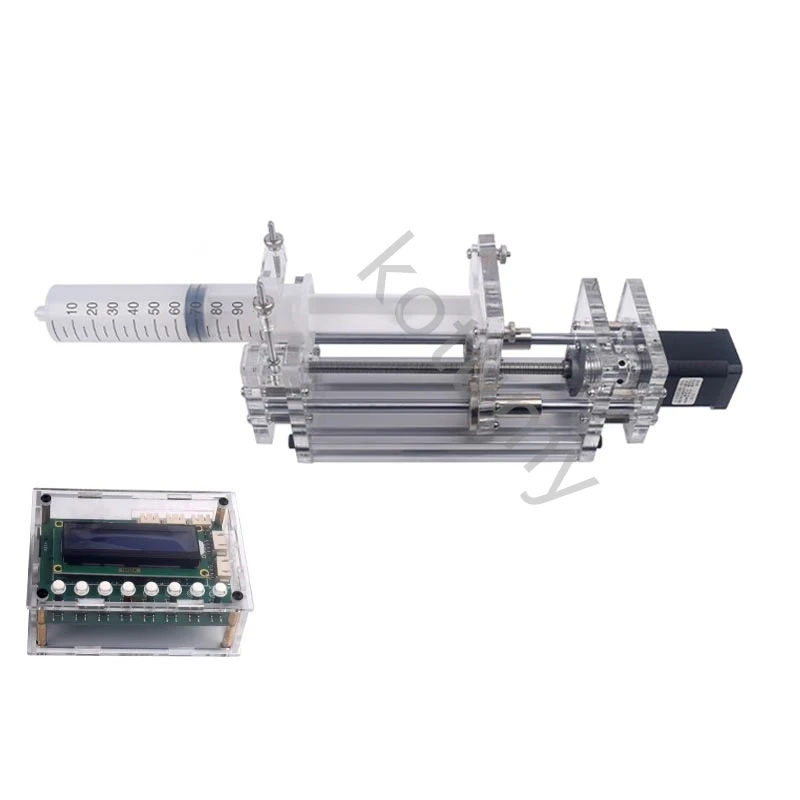Лабораторный микрошприцевой насос настольный инъекционный шприц-пропеллер