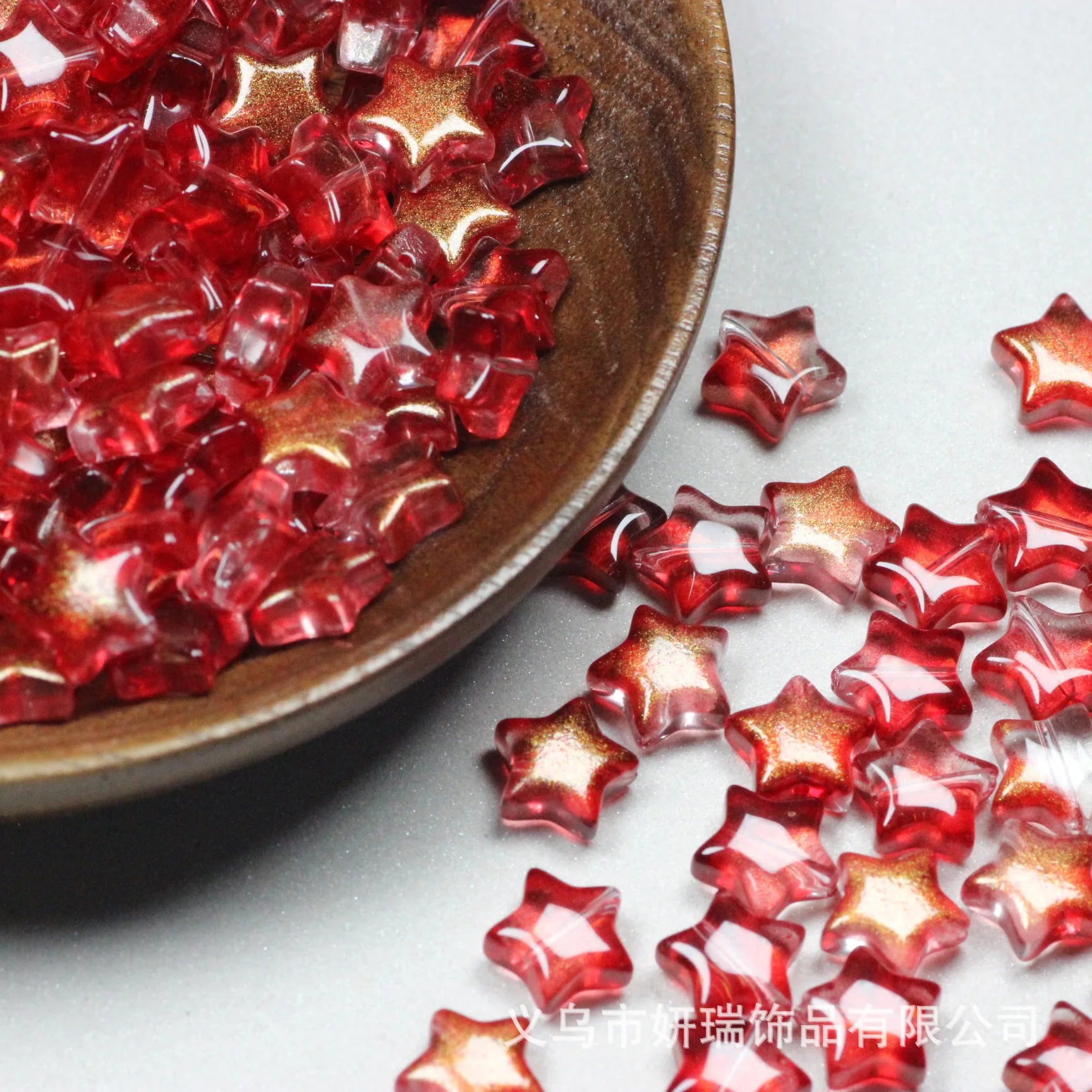 

Star Glaze Glass Beads 10mm 20pcs With Hole Gloss AB Magic holesale Lot For Jewelry Making DIY Crafts Findings