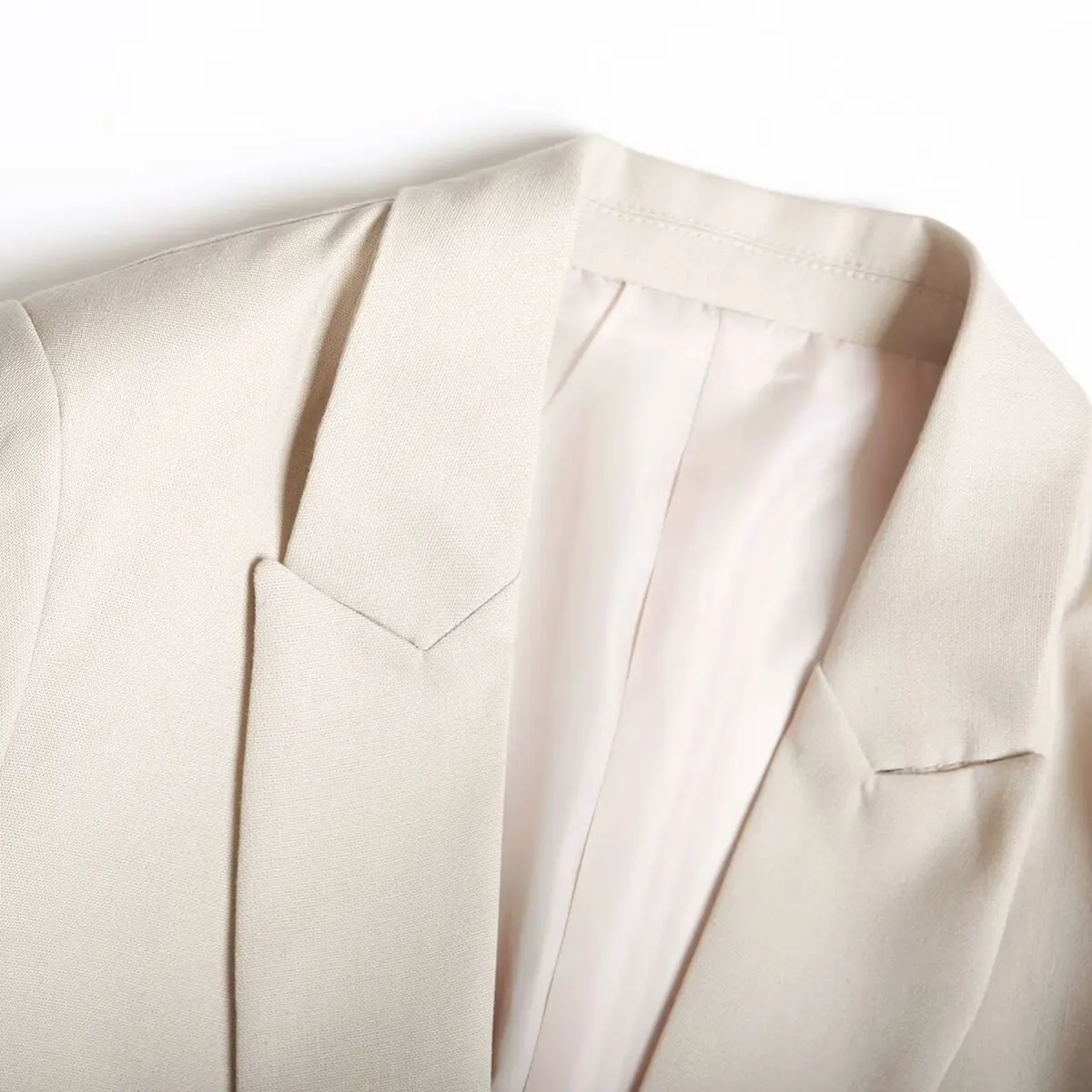 Оригинальная женская одежда RZRA 2024 осень и зима новый трехцветный костюм льняные