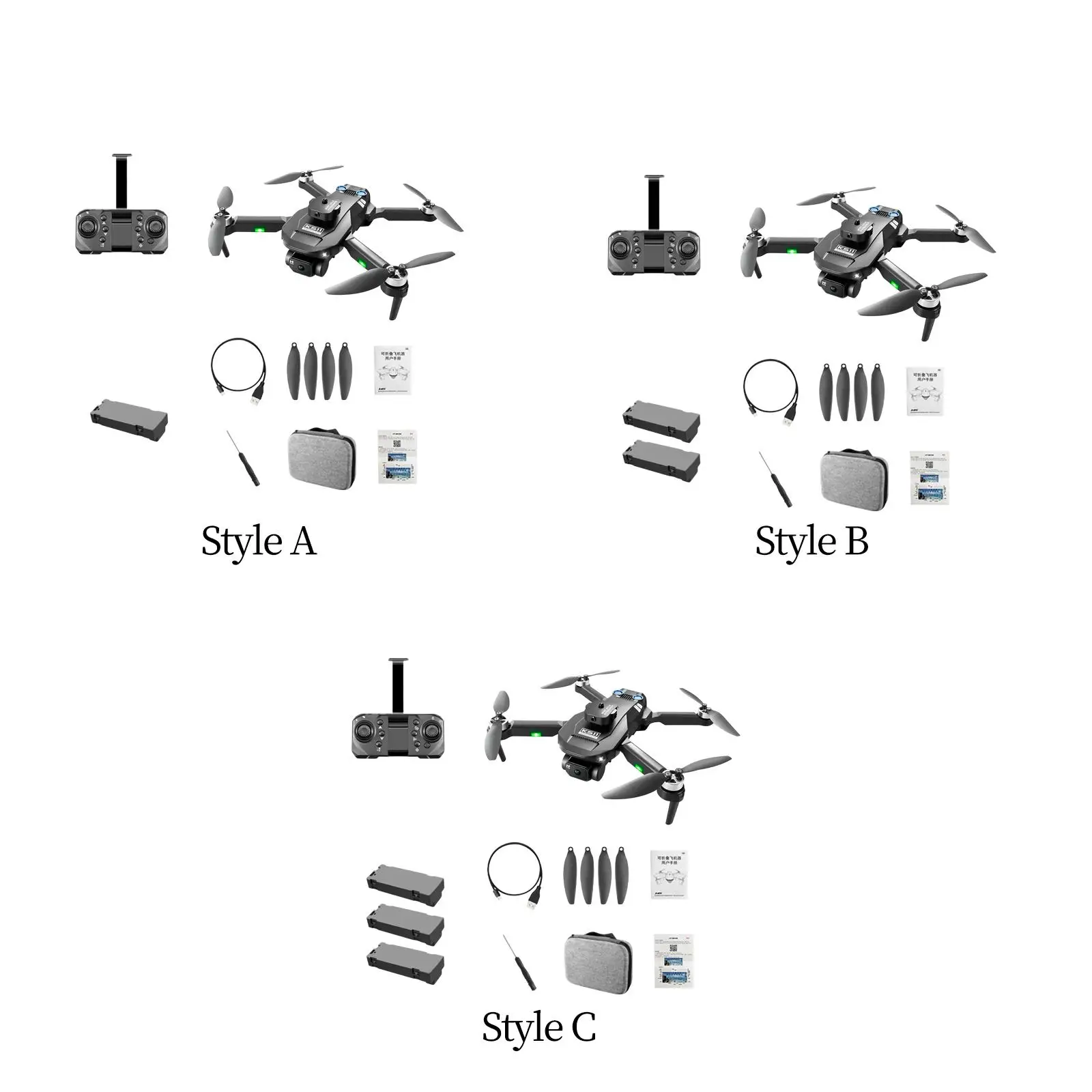 

RC Folding Quadcopter Lightweight 6K WiFi Camera Foldable Drone Quadcopter