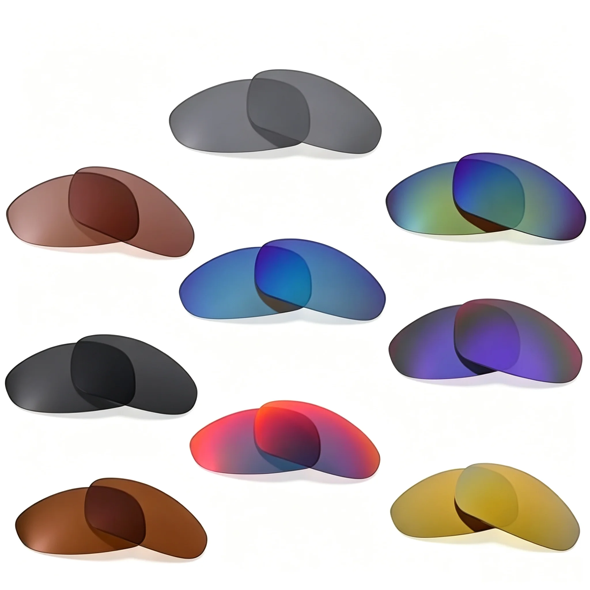 Фото Сменные поляризационные линзы SunglassDoctor для солнцезащитных очков Oakley Juliet 55 мм — несколько вариантов №1