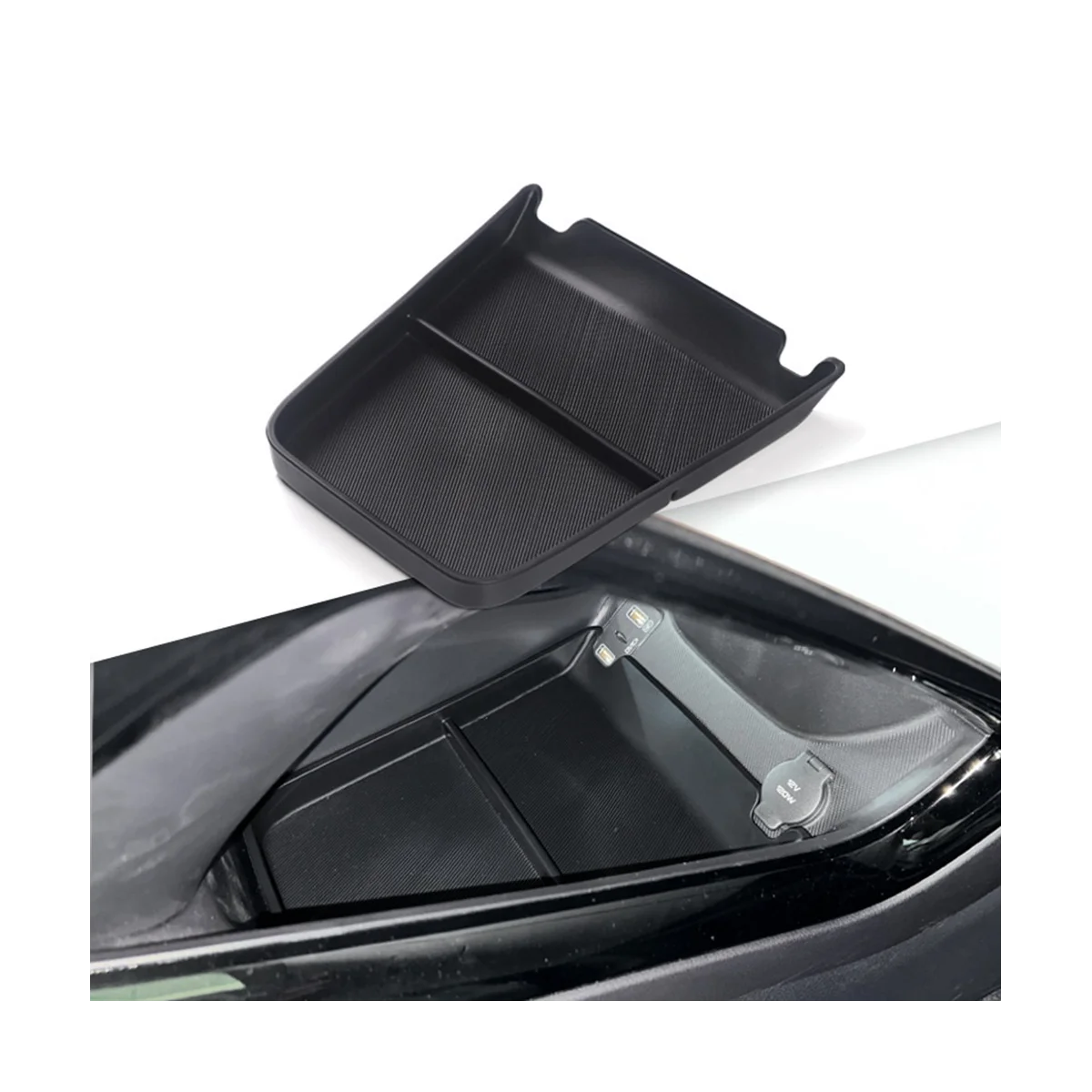Автомобильный центральный подлокотник Нижняя коробка для хранения Внутренний