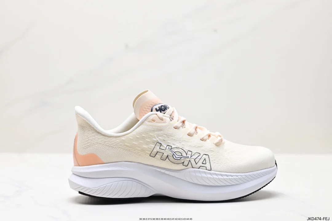 кроссовки HOKA W MACH 6 нескользящая легкая удобная устойчивая и долговечная